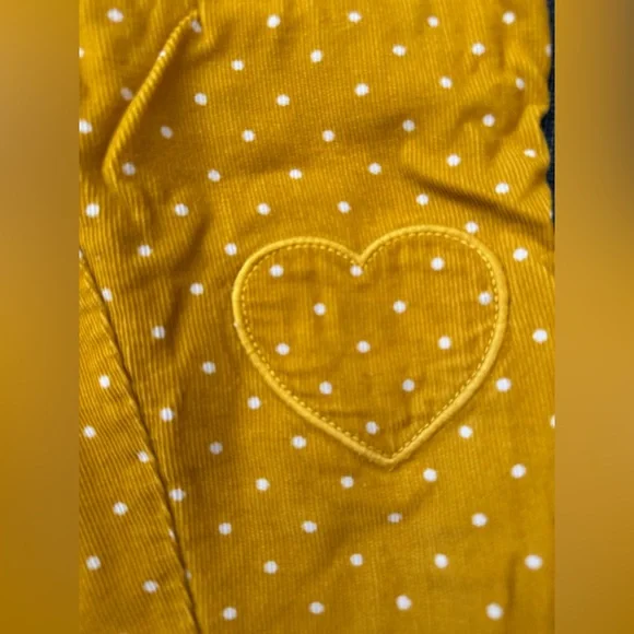 Boden cord pants with heart patches, 18-24 months - Picture 4 of 7